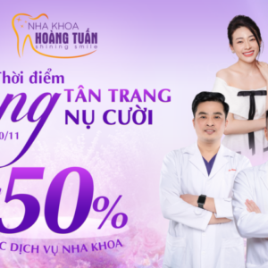 Thời điểm vàng tân trang nụ cười