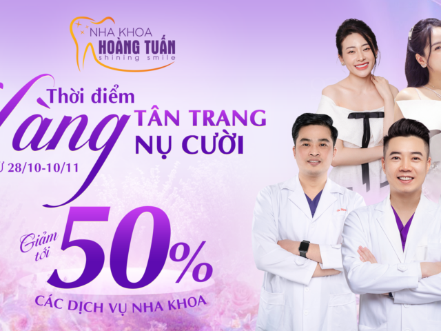 Thời điểm vàng tân trang nụ cười