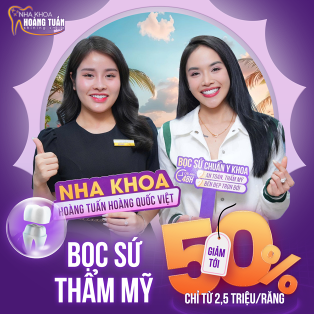 Bọc sứ thẩm mỹ