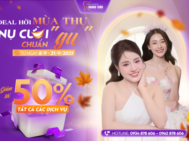 DEAL HỜI MÙA THU - NỤ CƯỜI CHUẨN “GU”